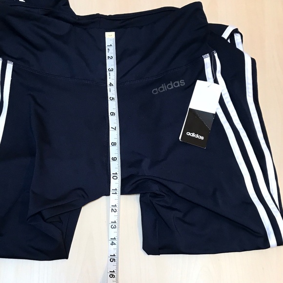 Adidas Leggings. Designed 2 Move 3 Stripes High Rise Long AthleticTights - Picture 8 of 9